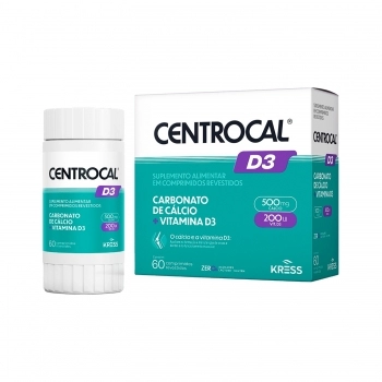 CENTROCAL D3 500MG KRESS