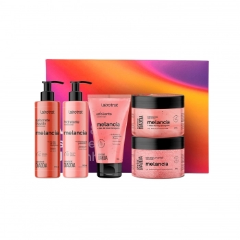 KIT EXPERIENCIA DE BANHO DIA A DIA C/ 5 ITENS MELANCIA LABOTRAT