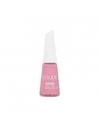 ESMALTE CREMOSO CLIMA TENSO ENTRE ROSAS 8ML RISQUE