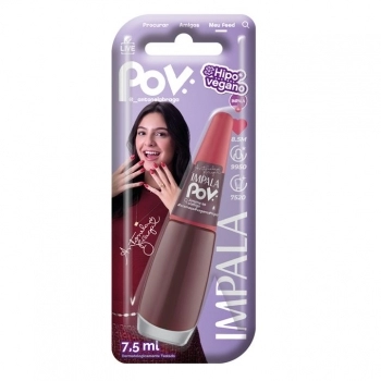 ESMALTE IMPALA CREMOSO POV ARRUME SE COMIGO MUNDIAL