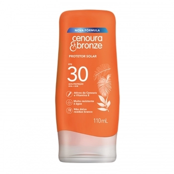 PROTETOR SOLAR CORPORAL FPS30 110ML CENOURA E BRONZE COTY