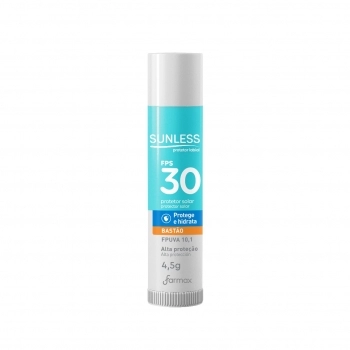 PROTETOR LABIAL BASTÃO FPS30 4,5G SUNLESS
