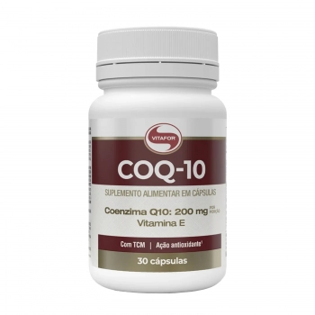 COENZIMA Q10 200MG POR PORÇÃO 30CAPS VITAFOR