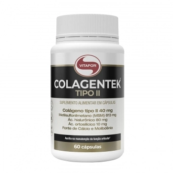 COLAGENTEK TIPO II 60CAPS VITAFOR