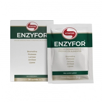 ENZYFOR COM 30 SACHÊS DE 3G VITAFOR