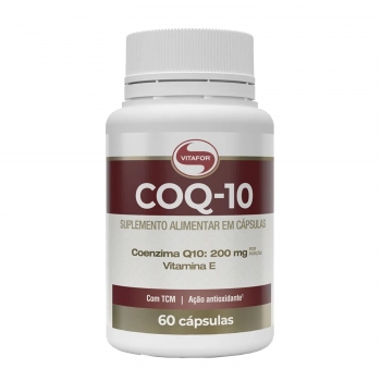 COENZIMA Q10 200MG POR PORÇÃO 60CAPS VITAFOR