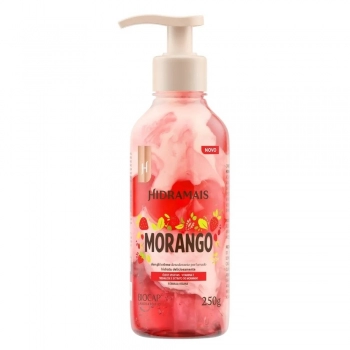 LOCAO HIDRA.DUO GEL MORANGO 250G HIDRAMAIS