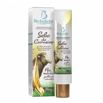SEBO DE CARNEIRO COM ÓLEO ARGAN 150G BIO INSTINTO