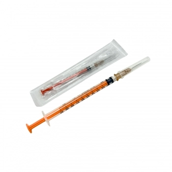 SERINGA PARA INSULINA DESCARTÁVEL 1ML 13X0.45 LUER SLIP MEDIX