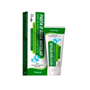 PASTA DAGUA COM MENTOL 80G NATULAB