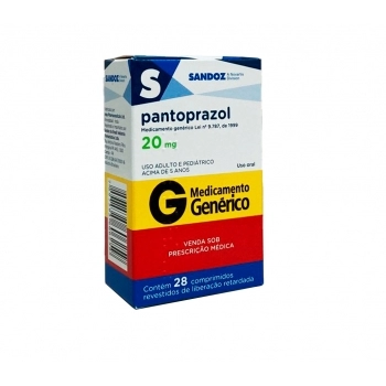 PANTOPRAZOL 20MG 28COM SANDOZ