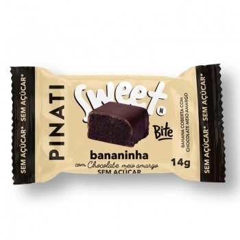 BARRA PINATI SWEET BITE BANANINHA 14G SUPER SAÚDE