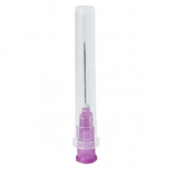Agulha Hipodérmica 24g 20x5,5. 100 Un/Cx Lilás SR