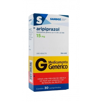 ARIPIPRAZOL 15MG 30COMP C1* SANDOZ GENER