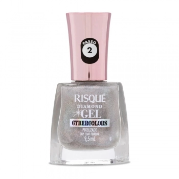 ESMALTE GEL CYBERCOLORS ESPELHO DO AMANHÃ 9,5ML - RISQUE