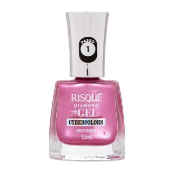 ESMALTE GEL CYBERCOLORS DISCO VOADOR 9,5ML - RISQUE