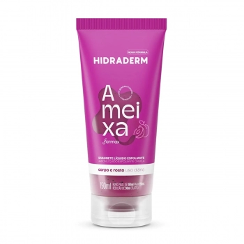 SABONETE LÍQUIDO ESFOLIANTE AMEIXA 150ML HIDRADERM