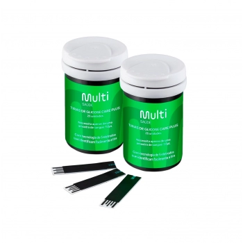 TIRAS REAGENTES GLICOCHECK CARE PLUS C/50 MULTI