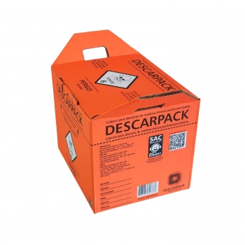 COLETOR PARA RESÍDUOS TÓXICOS 13L DESCARPACK