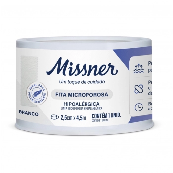 FITA MICROPORE 5,0CMX4,5M MISSNER