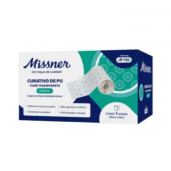 CURAT.MISSNER FILME TRANSP. ROLO 10CMX10M