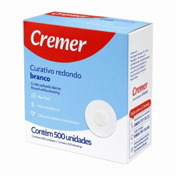 CURATIVO REDONDO C/500 CREMER 