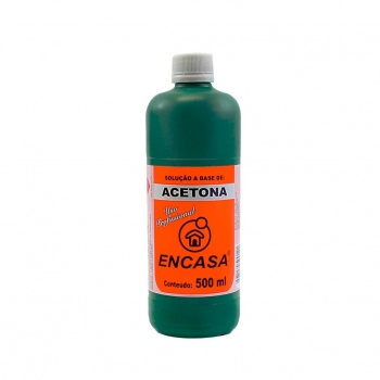 ACETONA SOLUÇÃO 500ML ENCASA