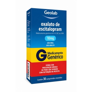 ESCITALOPRAM 10MG 30COMP C1* GEOLAB