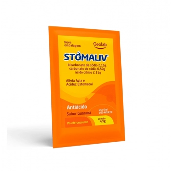 STOMALIV TABS LARANJA 20BL 10COMP MASTIGAVEIS GEOLAB