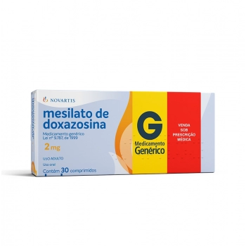 DOXAZOSINA 2MG 30COM NOVARTIS | RIOMED DISTRIBUIÇÃO