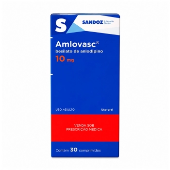 AMLOVASC 10MG 30COM SANDOZ | RIOMED DISTRIBUIÇÃO