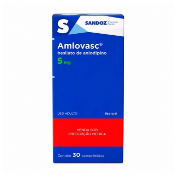 AMLOVASC 5MG 30COM SANDOZ