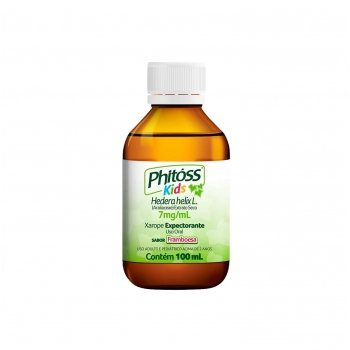 PHITÓSS KIDS XAROPE FRAMBOESA 7MG/ML 100ML BRASTERÁPICA