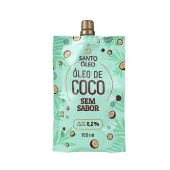 OLEO DE COCO SEM SABOR 100ML SANTO OLEO