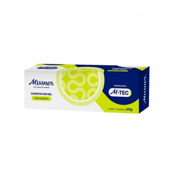 CURATIVO DE GEL ALGINATO HIDRATANTE FERIDAS TUBO 85G MISSNER