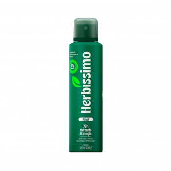 DESODORANTE AEROSSOL ZERO ALUMÍNIO HERBÍSSIMO FOREST 150ML DANA