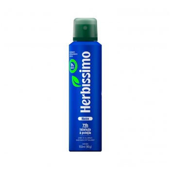 DESODORANTE AEROSSOL ZERO ALUMÍNIO HERBÍSSIMO MARINE 150ML DANA