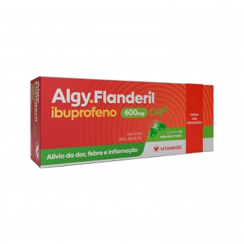 ALGY FLANDERIL 600MG 10CAPS VITAMEDIC