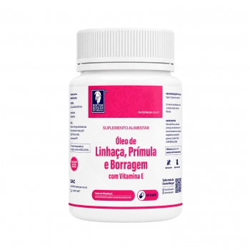 ÓLEO LINHAÇA PRÍMULA BORRAGEM 1000MG 60CAPS DOCTOR BERGER