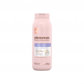 LOCAO HIDRA.ALGODAO E OMEGA 500ML HIDRAMAIS