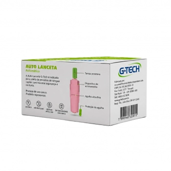 AUTO LANCETA 23G C/100 GTECH