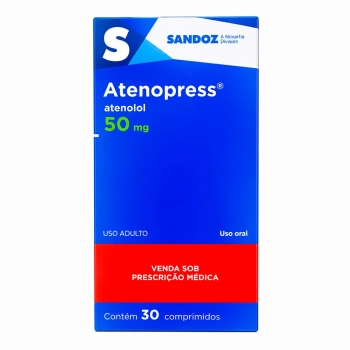 ATENOPRESS 50MG 30COM SANDOZ