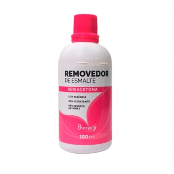 REMOVEDOR DE ESMALTE 100ML BUTTERFLY | RIOMED DISTRIBUIÇÃO