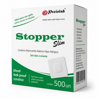 CURAT.STOPPER SLIM HIP-ALER.BRANCO C/500 PROI