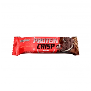 PROTEIN CRISP BAR COOKIES AND CREAM 12UN 540G INTEGRALMEDICA