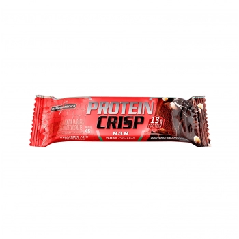 PROTEIN CRISP BAR BROWNIE DE CHOCOLATE 12UN 540G INTEGRALMEDICA
