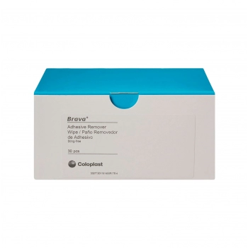 BRAVA LENÇO REMOVEDOR ADESIVOS C/30UN COLOPLAST