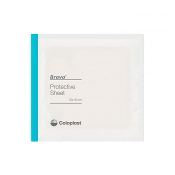 CURATIVO BRAVA PLACA PROTETORA 10X10CM COLOPLAST