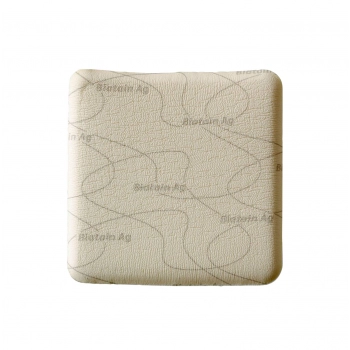 CURATIVO BIATAIN ESPUMA AG C/ PRATA 10X10CM COLOPLAST