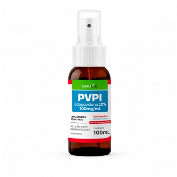 SOLUÇÃO PVPI 100ML SPRAY NATULAB